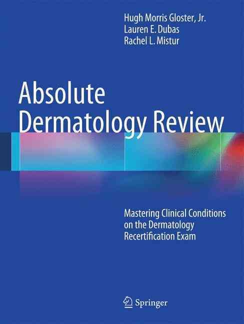 Absolute Dermatology Review 9783319032177 (Paperback)