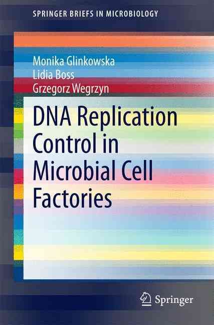 DNA Replication Control in Microbial Cell Factories 9783319105321