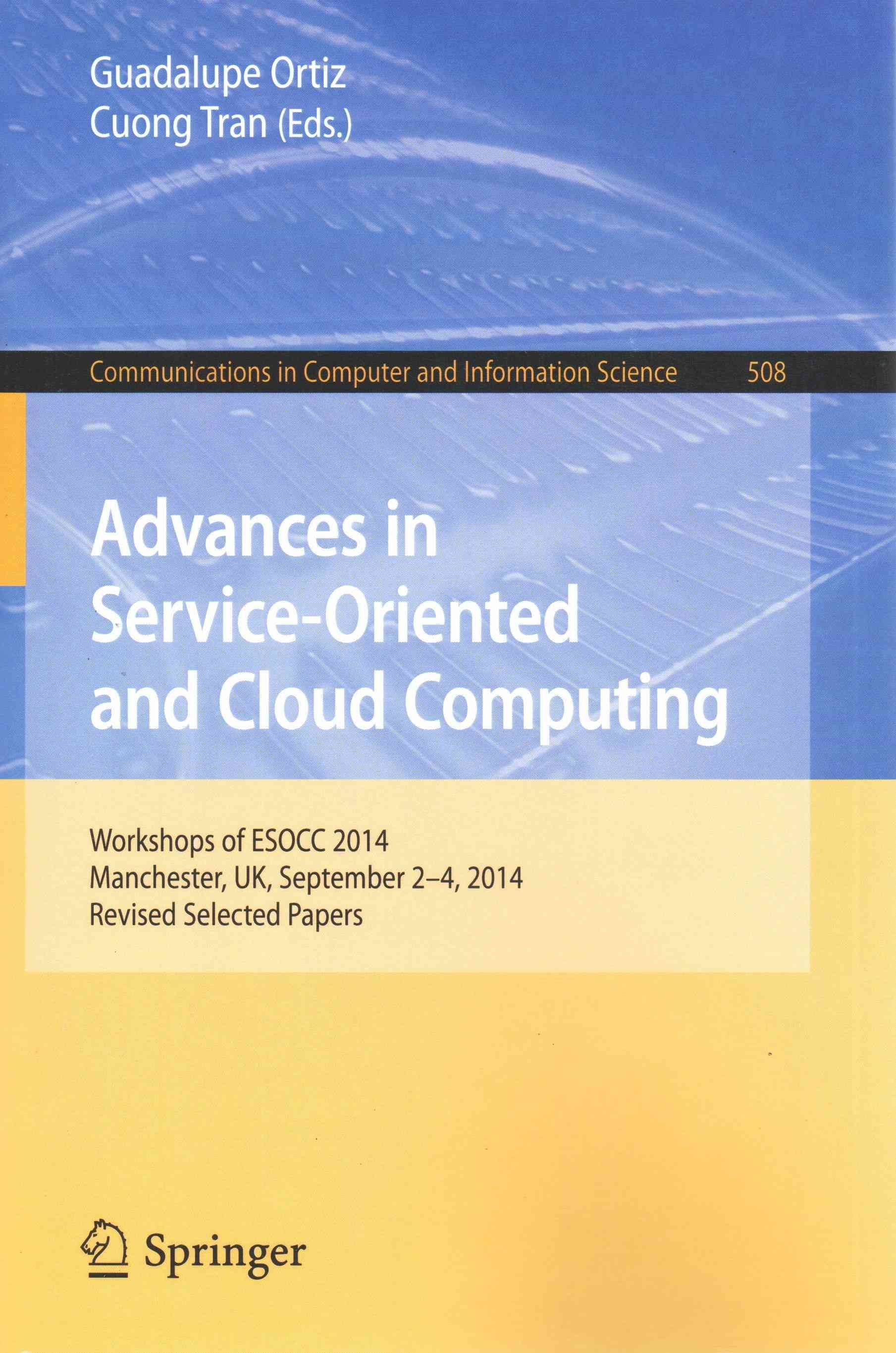 Advances in Service-Oriented and Cloud Computing 9783319148854