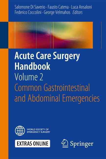 Acute Care Surgery Handbook 9783319153612 (Paperback)