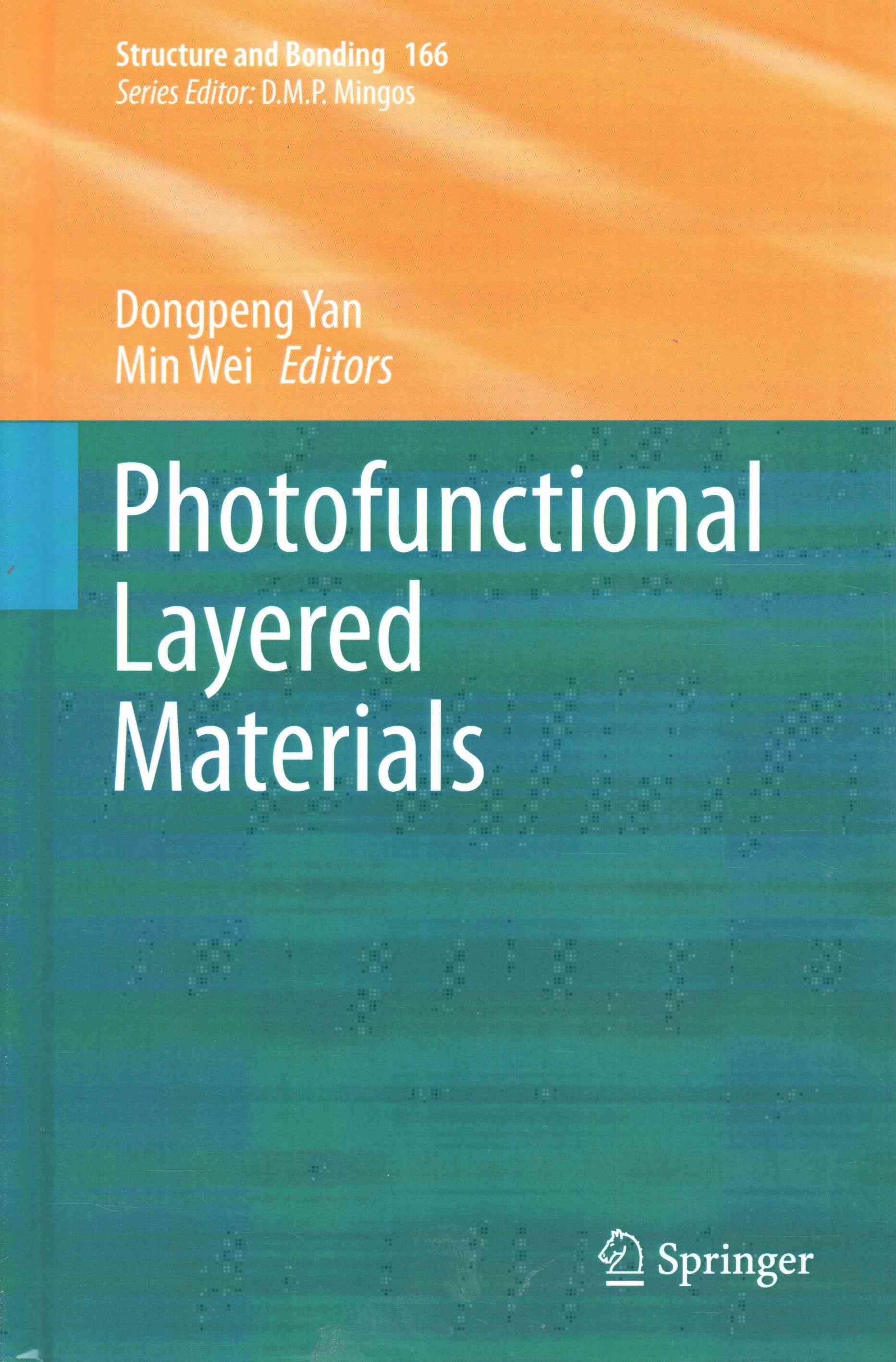 Photofunctional Layered Materials By Dongpeng Yan, Min Wei (Hardback)