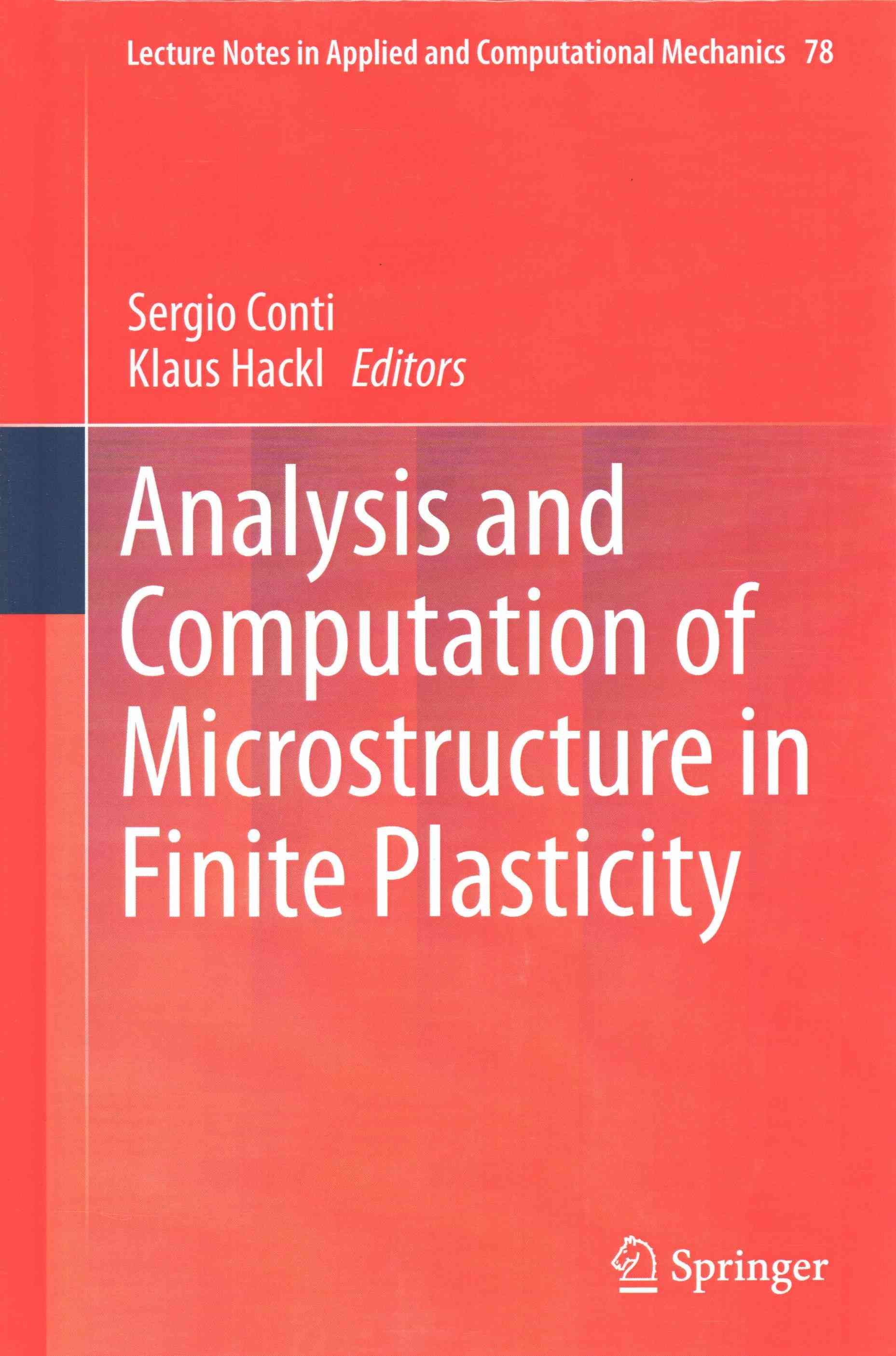 Analysis and Computation of Microstructure in Finite Plasticity