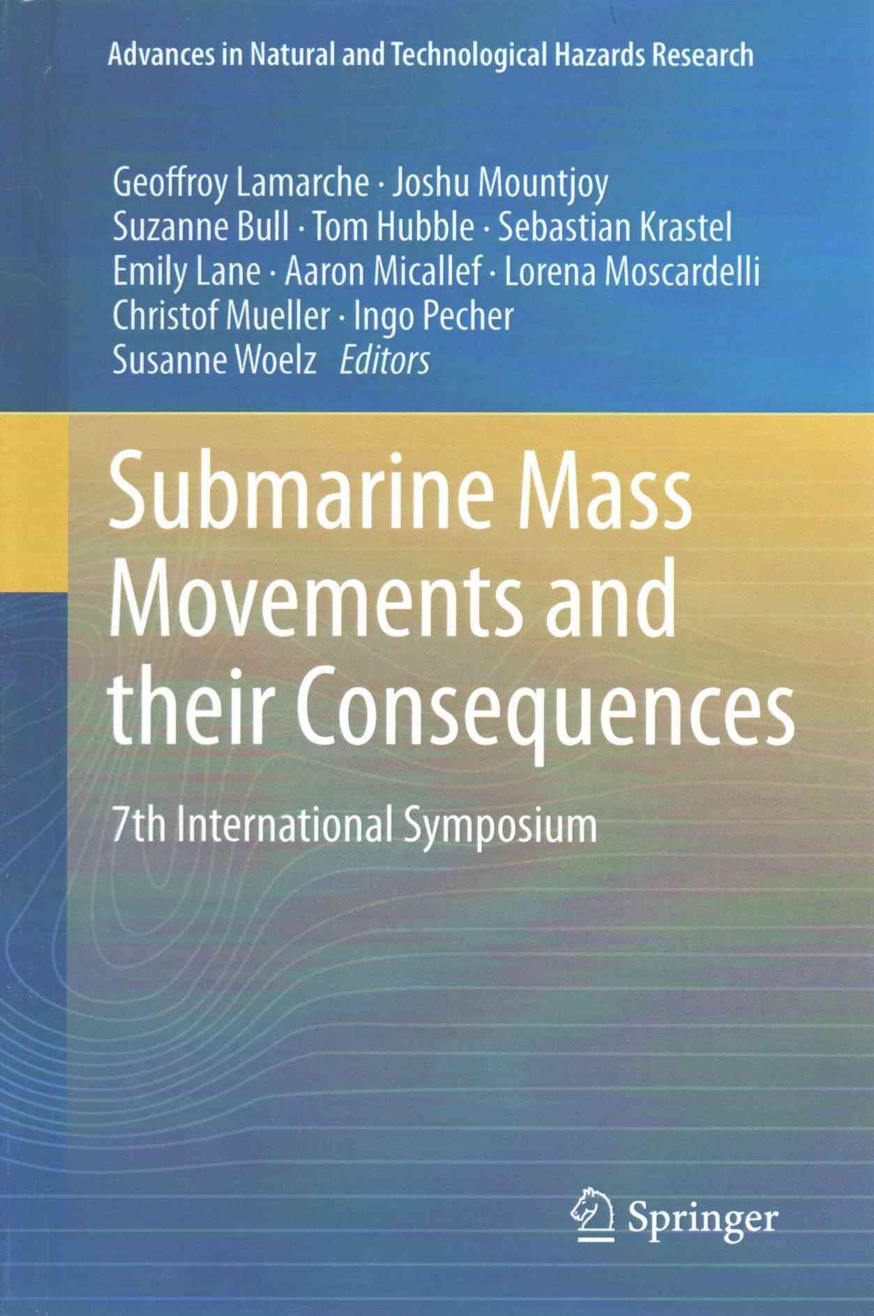 Submarine Mass Movements and Their Consequences 9783319209784