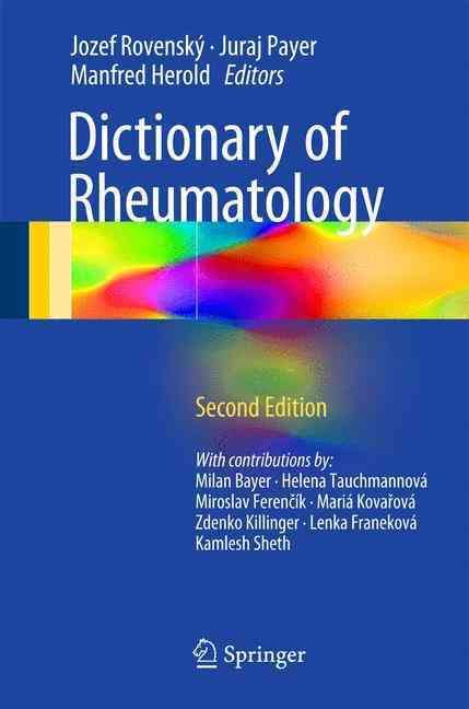 Dictionary of Rheumatology 9783319213347 (Hardback)