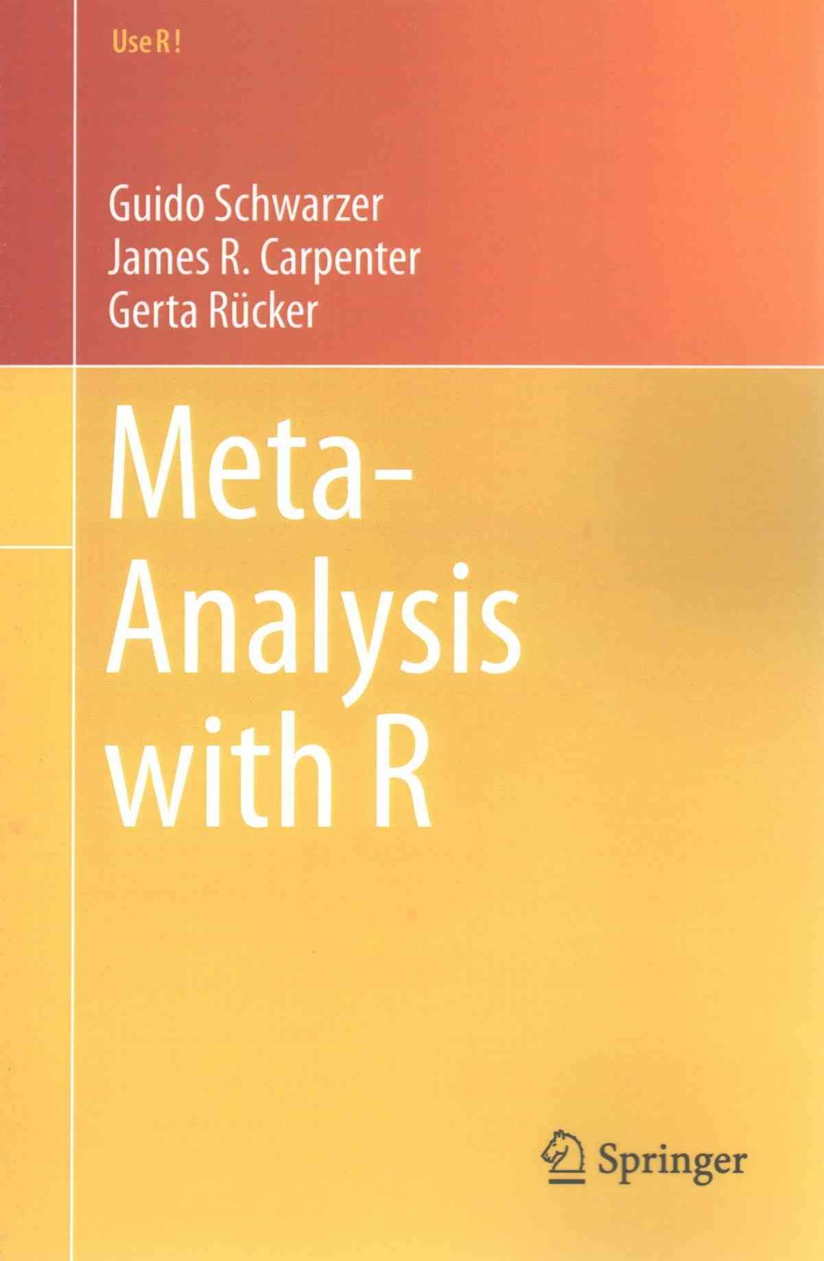 Meta-Analysis With R 9783319214153 (Paperback)
