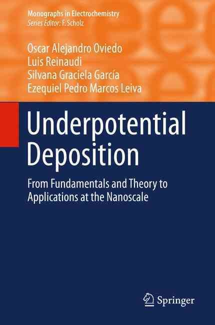 Underpotential Deposition 9783319243924 (Hardback)