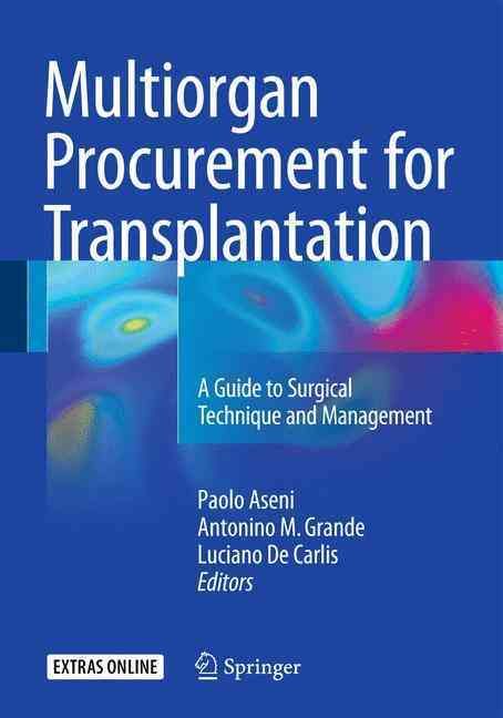 Multiorgan Procurement for Transplantation 9783319284149 (Hardback)