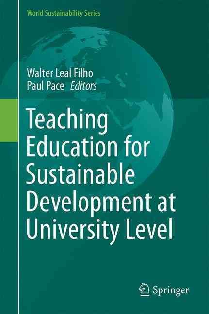 Teaching Education for Sustainable Development at University Level