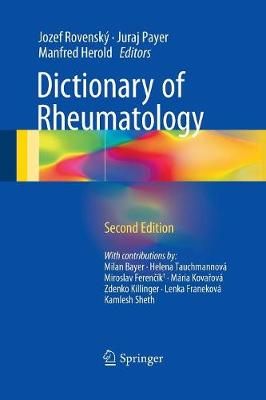 Dictionary of Rheumatology 9783319330839 (Paperback)