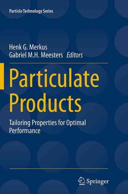 Particulate Products 9783319343419 (Paperback)