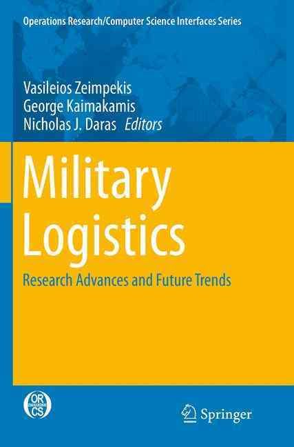 Military Logistics 9783319344317 (Paperback)