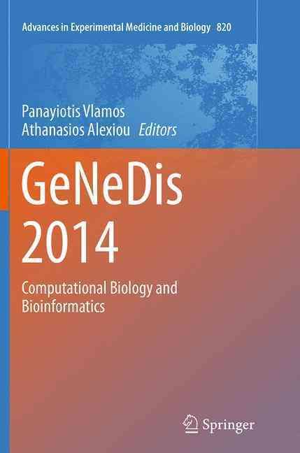 GeNeDis 2014 9783319356006 (Paperback)