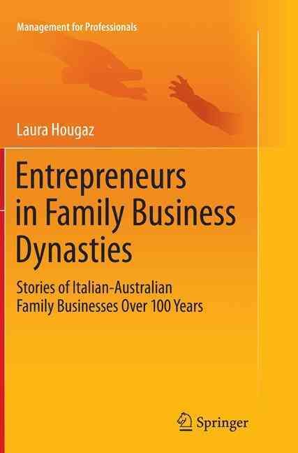 Entrepreneurs in Family Business Dynasties By Laura Hougaz (Paperback)