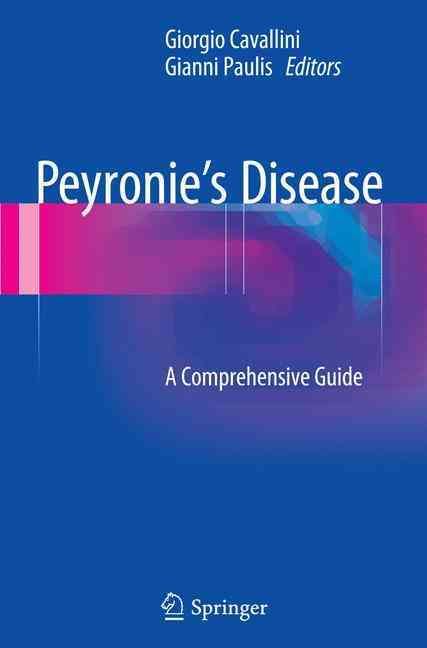 Peyronie's Disease 9783319385112 (Paperback)