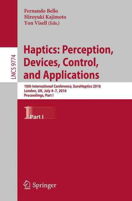 Haptics 9783319423203 (Paperback)