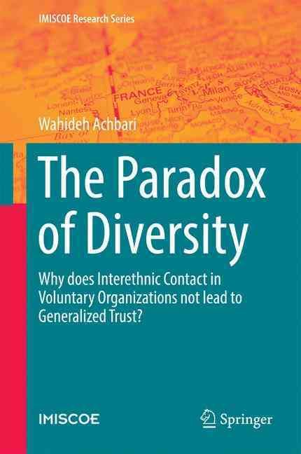 The Paradox of Diversity By Wahideh Achbari 9783319442419 (Hardback)