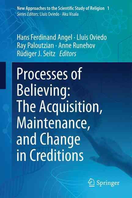 Processes of Believing 9783319509228 (Hardback)