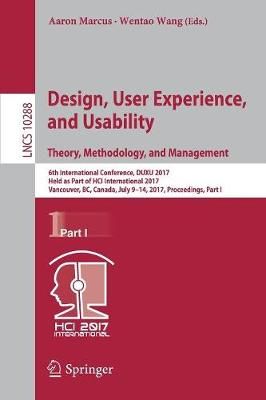 Design, User Experience, and Usability 9783319586335 (Paperback)