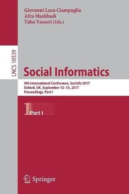 Social Informatics Information Systems and Applications, Incl. Internet/Web, and HCI