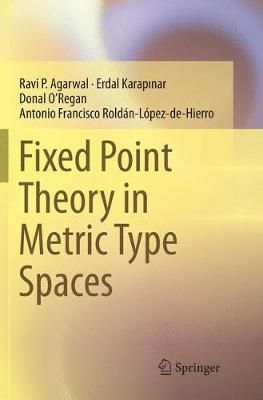 Fixed Point Theory in Metric Type Spaces By Ravi P. Agarwal