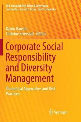 Corporate Social Responsibility and Diversity Management 9783319828565