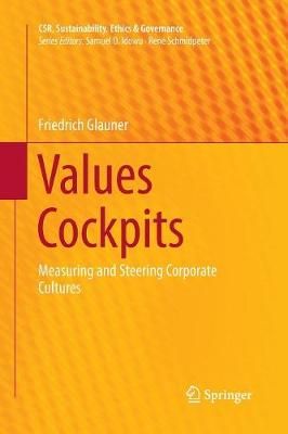 Values Cockpits By Friedrich Glauner 9783319864204 (Paperback)