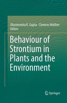 Behaviour of Strontium in Plants and the Environment 9783319882765