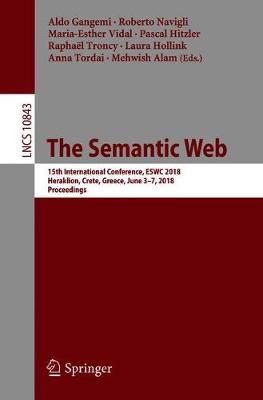 The Semantic Web Information Systems and Applications, Incl. Internet/Web, and HCI