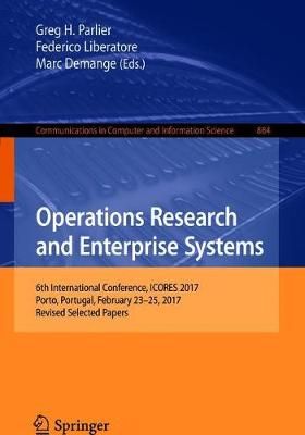 Operations Research and Enterprise Systems 9783319947662 (Paperback)
