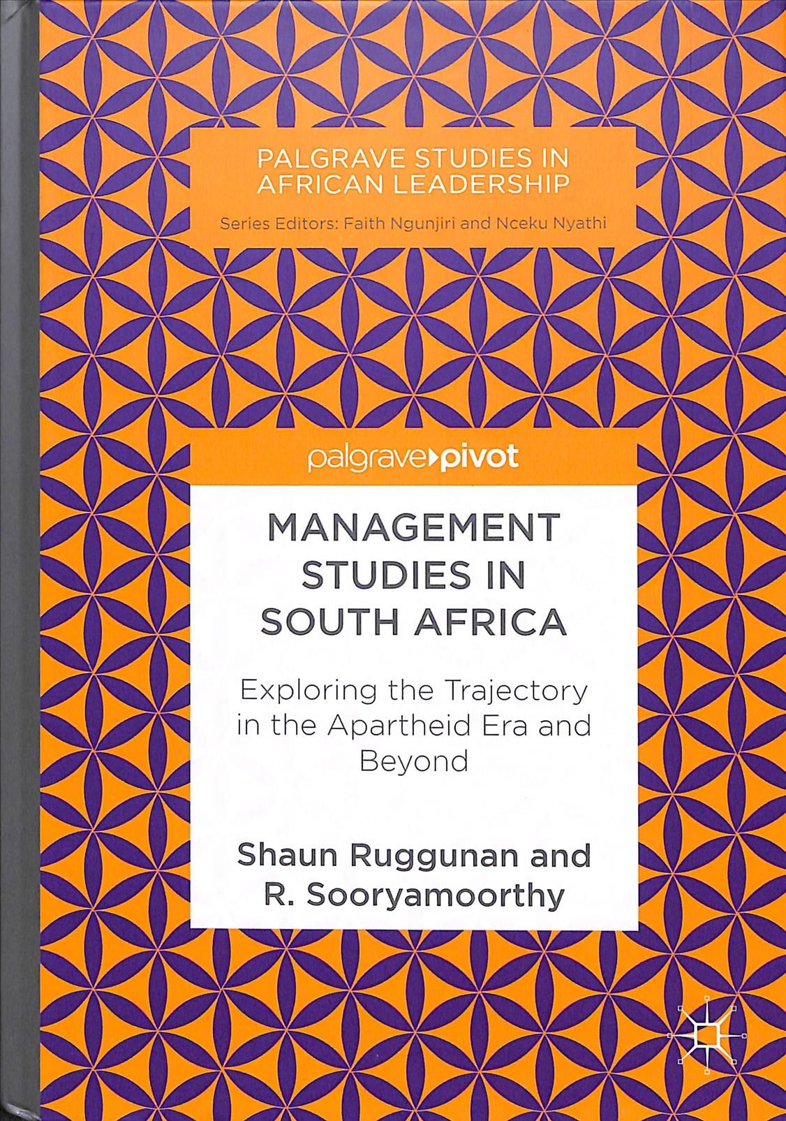 Management Studies in South Africa By Shaun Ruggunan, R. Sooryamoorthy
