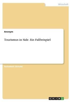 Tourismus in Side. Ein Fallbeispiel By Von Meding 9783346583109