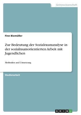 Zur Bedeutung der Sozialraumanalyse in der sozialraumorientierten Arbeit mit Jugendlichen