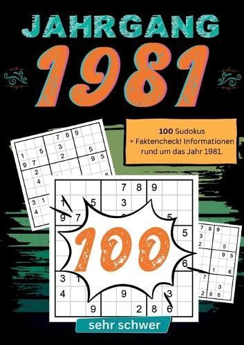 1981- Rätselspaß Und Zeitreise By Sudoku Jahrbücher 9783384123848