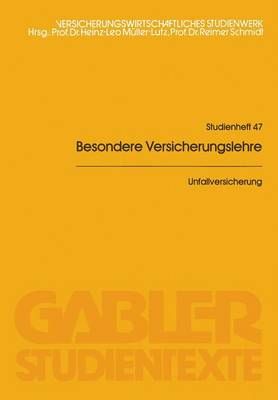 Unfallversicherung 9783409007665 (Paperback)