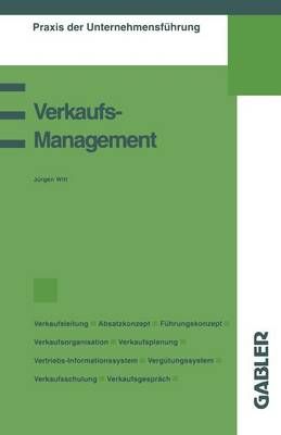 Verkaufsmanagement By Jürgen Witt (co-author) 9783409135573