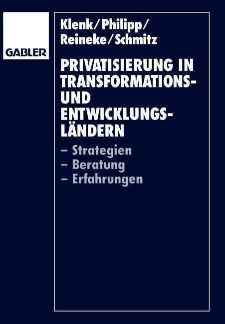 Privatisierung in Transformations- Und Entwicklungsländern
