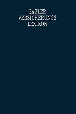 Gabler Versicherungs Lexikon By Peter Koch 9783409185080 (Paperback)
