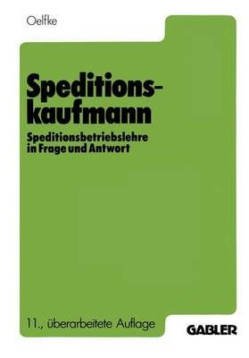 Speditionskaufmann By Wolfgang Oelfke 9783409970464 (Paperback)