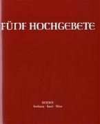 Fünf Hochgebete. Studienausgabe 9783451174254 (Pamphlet)