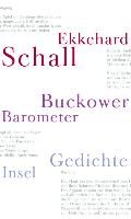 Schall, E: Buckower Barometer 9783458171027 (Paperback)