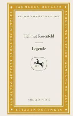 Legende By Hellmut Rosenfeld 9783476991881 (Paperback)