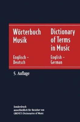 Wörterbuch Musik / Dictionary of Terms in Music By Horst Leuchtmann