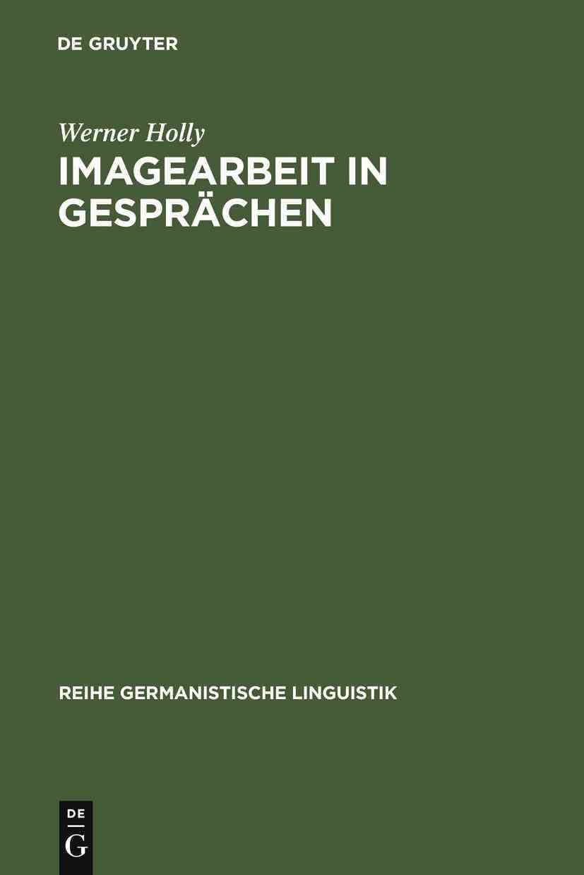Imagearbeit in Gesprächen By Holly, Werner 9783484103467 (Hardback)