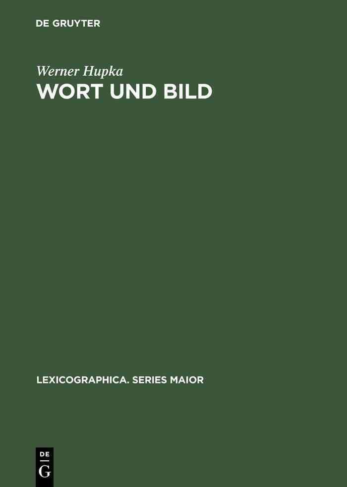 Wort Und Bild By Hupka, Werner 9783484309227 (Hardback)