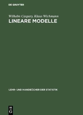 Lineare Modelle By Caspary, Wilhelm 9783486229103 (Hardback)