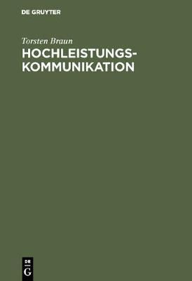 Hochleistungskommunikation By Braun Zitterbart, Torsten Martina