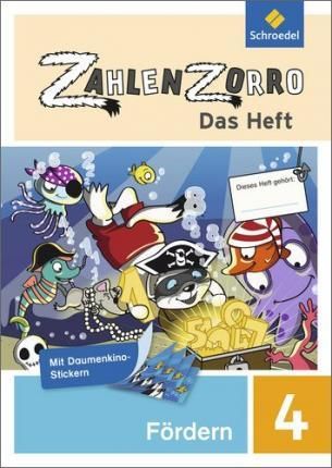 Zahlenzorro - Das Heft. Förderheft 4 9783507140295 (Pamphlet)