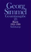 Simmel, G: Gesamtausgabe 23 9783518579732 (Hardback)