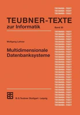 Multidimensionale Datenbanksysteme By Wolfgang Lehner (co-author)