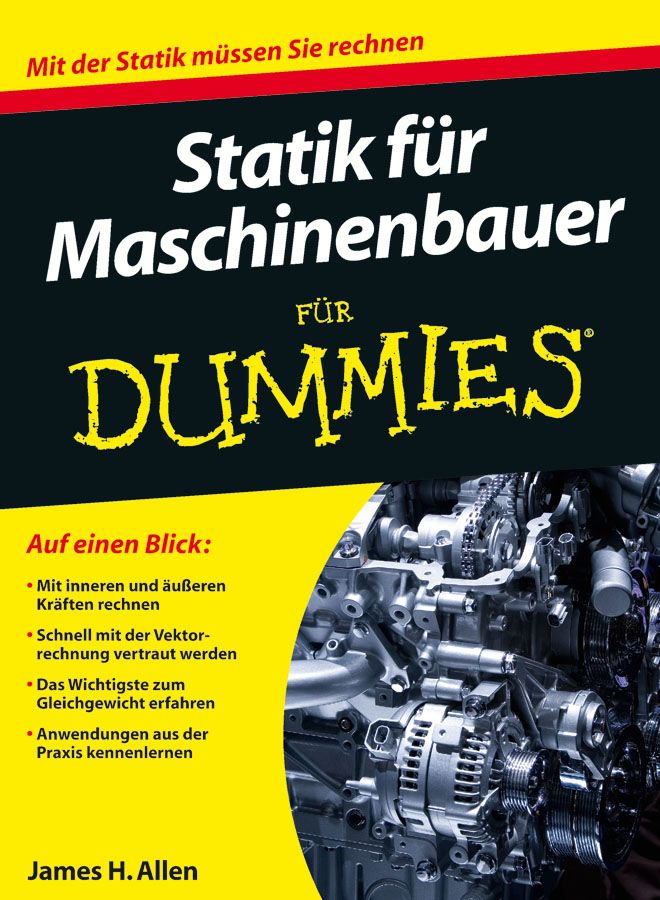 Statik Für Maschinenbauer Für Dummies 9783527707614 (Paperback)